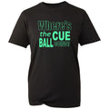 John Virgo Snooker T Shirt Where The Cue Ball Going Funny Slogan Mens Cotton Tee