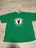 Boston Irish Drink Team Shirt Green Size XXL Mens Dorchester South Boston