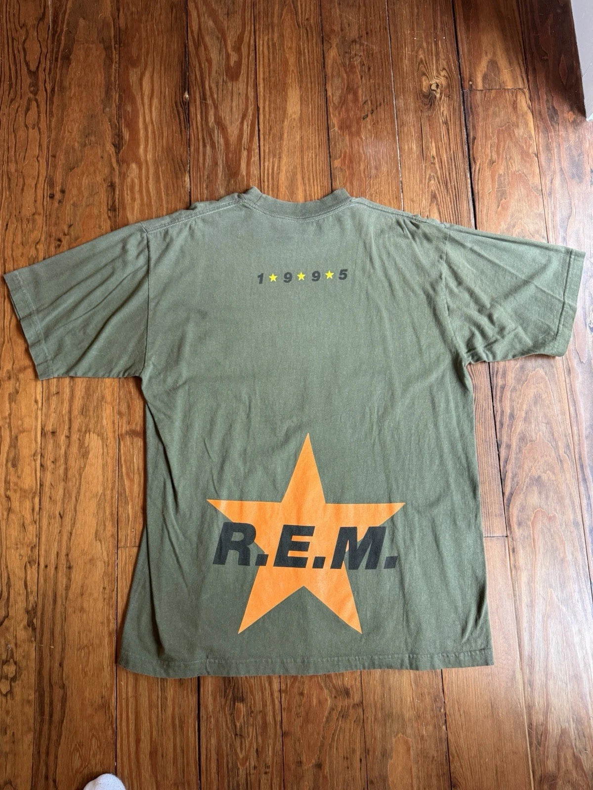 Vtg 90’s REM 1995 Monster Tour Shirt XL