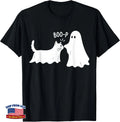 Boo Boo-p Cat Ghost Funny Halloween Cat Lovers Cat Mom T-Shirt