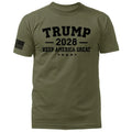 Donald Trump 2028 Keep America Great Again Political T-shirt