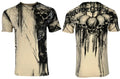 Xtreme Couture by Affliction Men's T-Shirt Walking Skull Biker Y2K S-5XL