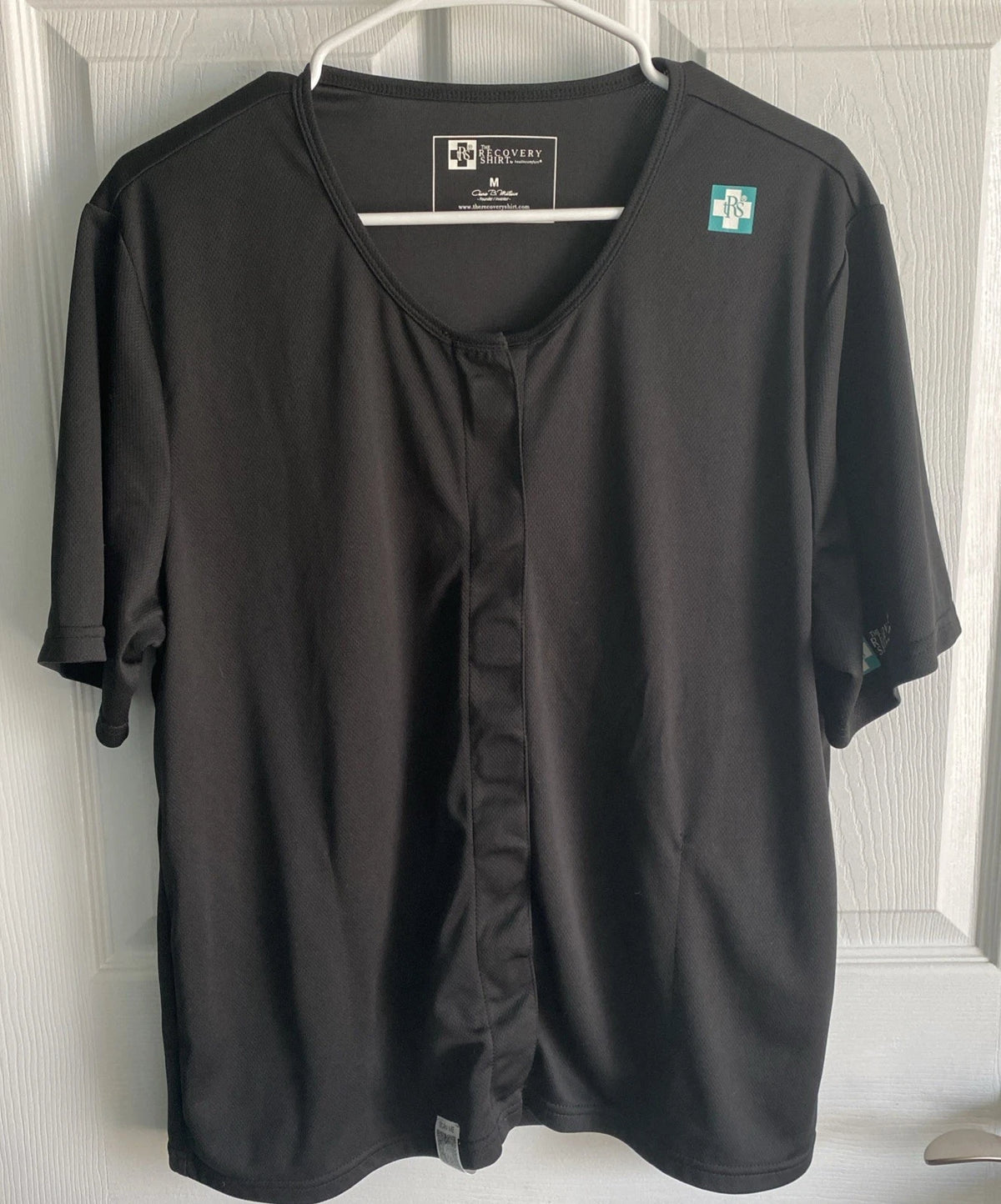 The Recovery Shirt, By Heal In Comfort, Post Op Recovery Black Size Medium Image 1 of 4