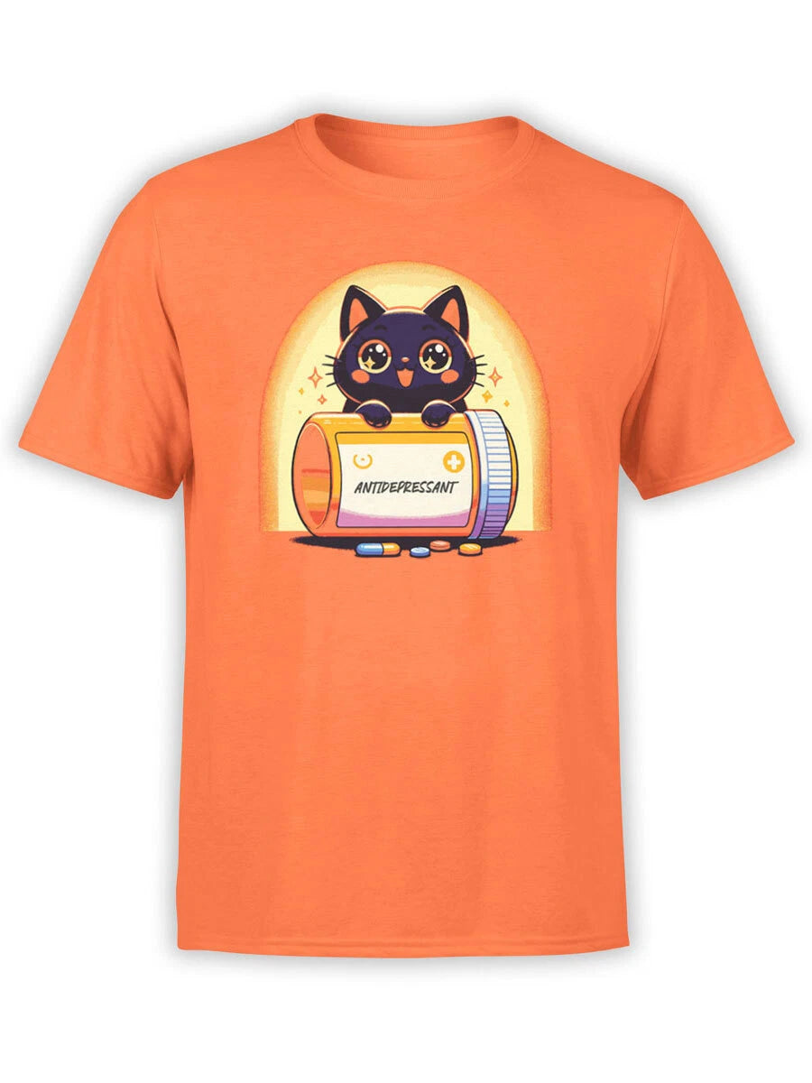 FANTUCCI Unisex T-Shirts | Antidepressant T-Shirt | 100% Cotton