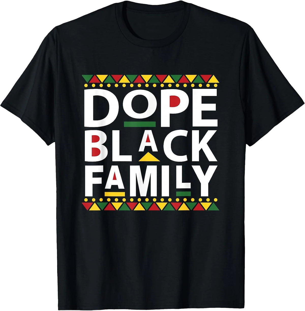 Stylish Black Family Reunion Matching T-Shirt for Picture Day