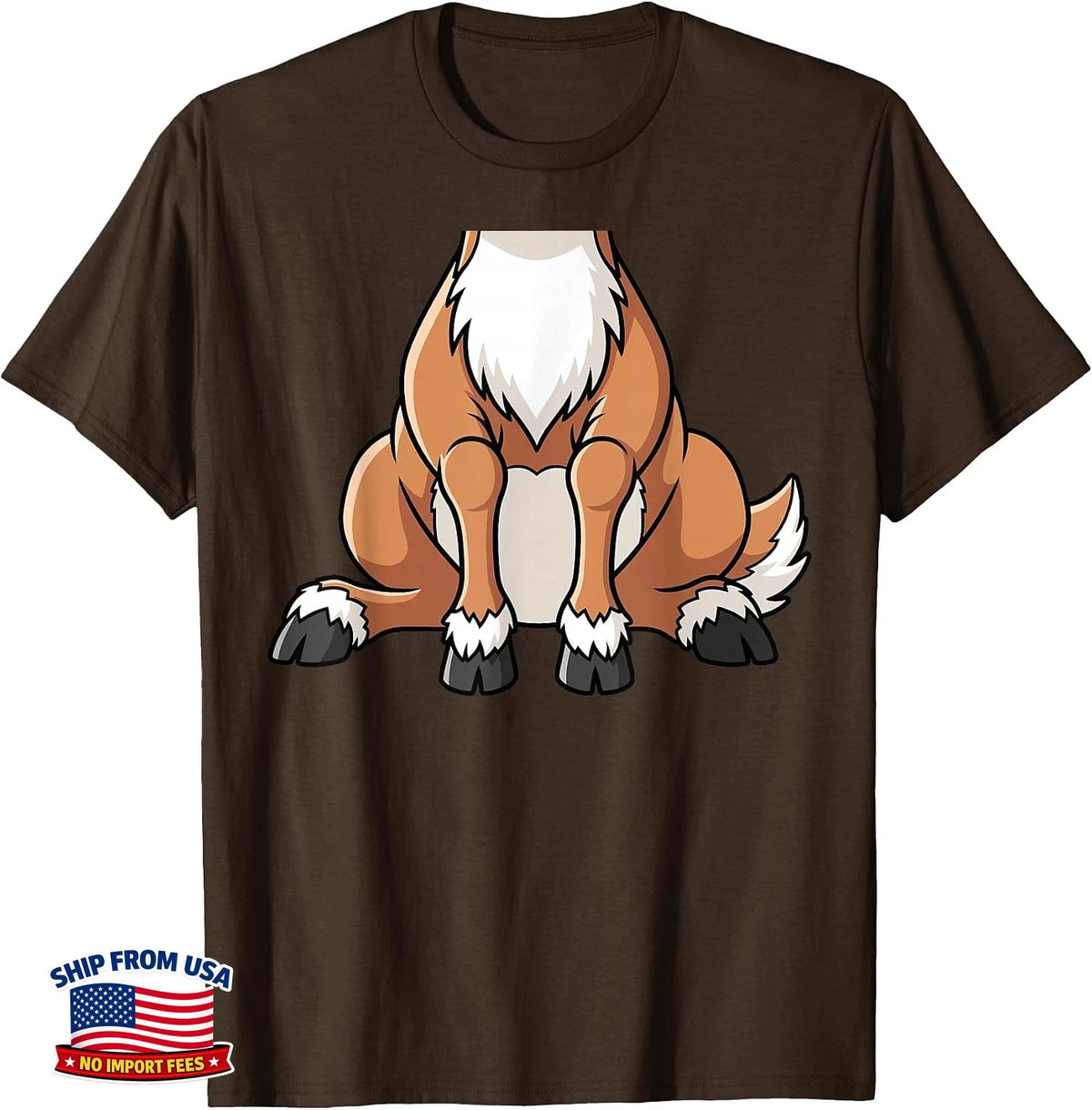 Reindeer Brown Deer Christmas Animal Costume T-Shirt Funny Holiday Gift