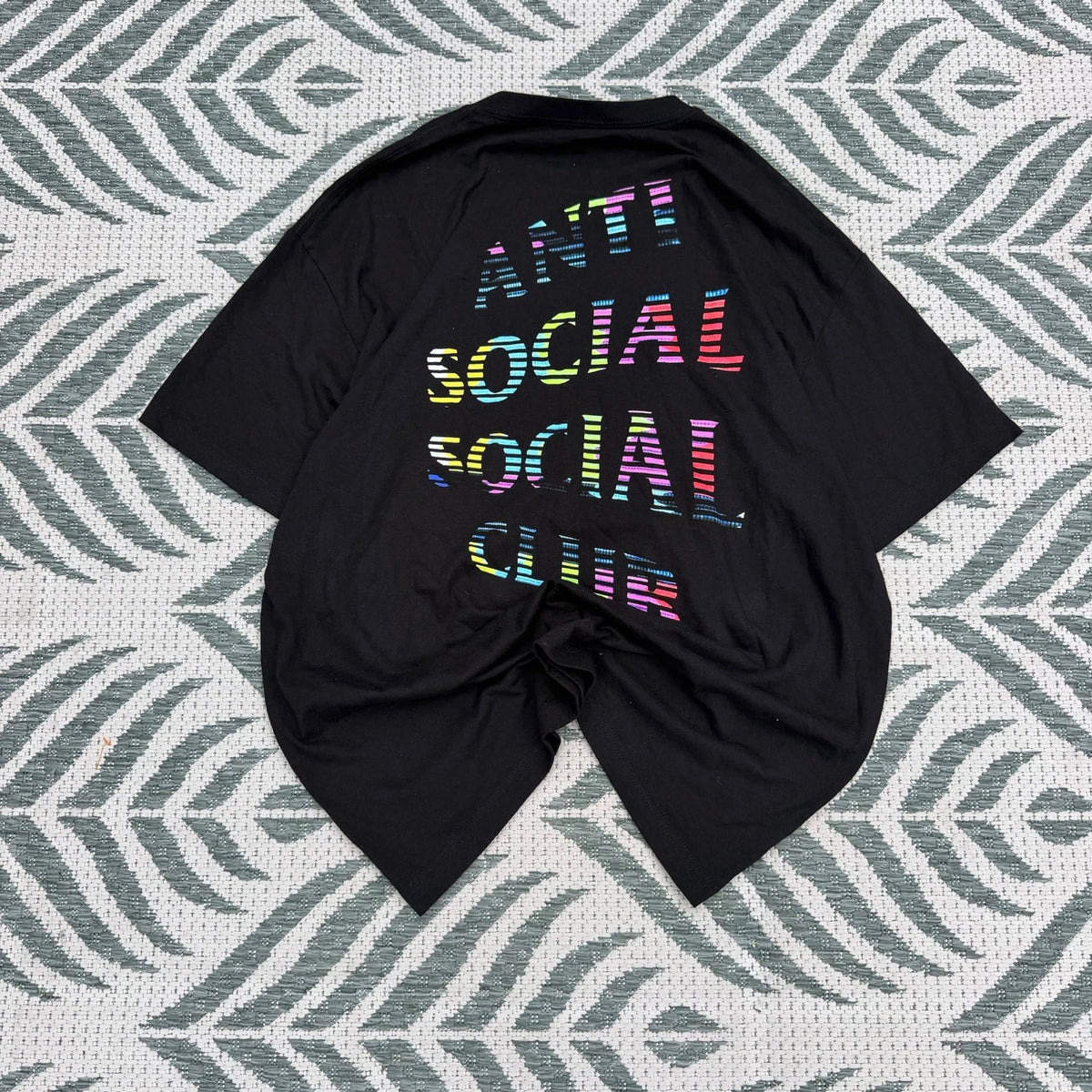 Anti Social Social Club NTSC T-Shirt Mens XL Black