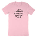 Thankful grateful blessed Shirt Cute Fall T-Shirt gift Thanksgiving Blessed Mom