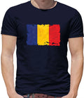 Romania Grunge Flag T-Shirt - Romanian - Flag - Flags - Bucharest