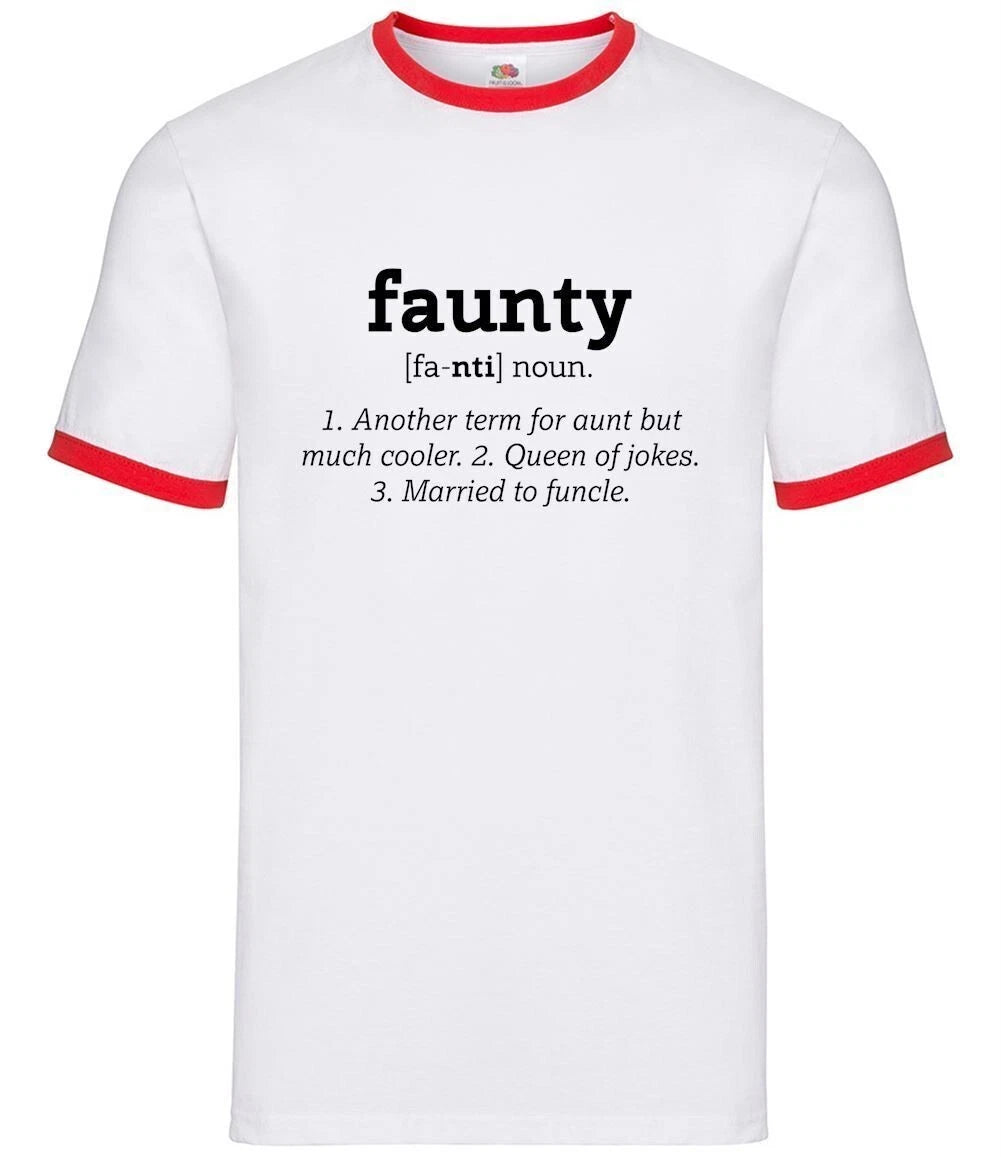 Faunty Sharp Funny - Mens Wrestler - Auntie Auntie Love Cool