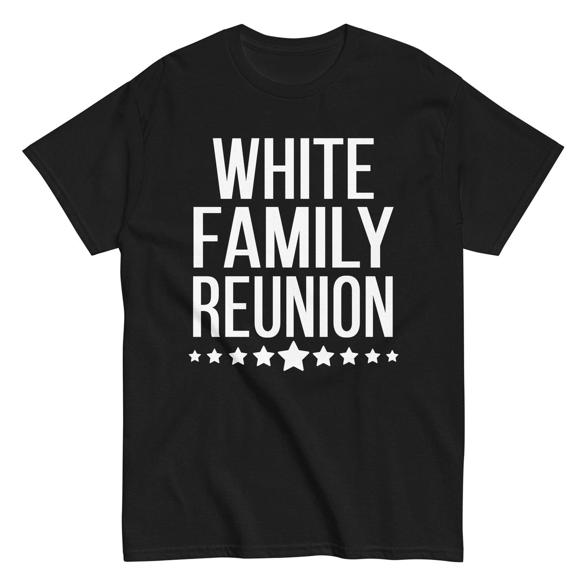 White Family Reunion Squad First Last Name T Shirt