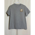 Welder Skull Graphic T Shirt Gray Short Sleeve Workwear Size Medium