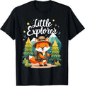 Adorable Fox Design T-Shirt for Kids - Perfect for Camping & Hiking