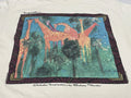 Artistic Impressions Betsey Fowler T Shirt Size XL Giraffes Inquisitive USA Made