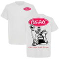 Peterbilt Trucker Skeleton Graphic T-Shirt, Class Pays Pride Drives Truck Driver