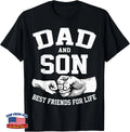 Dad and Son Best Friends for Life Fathers Day T-Shirt