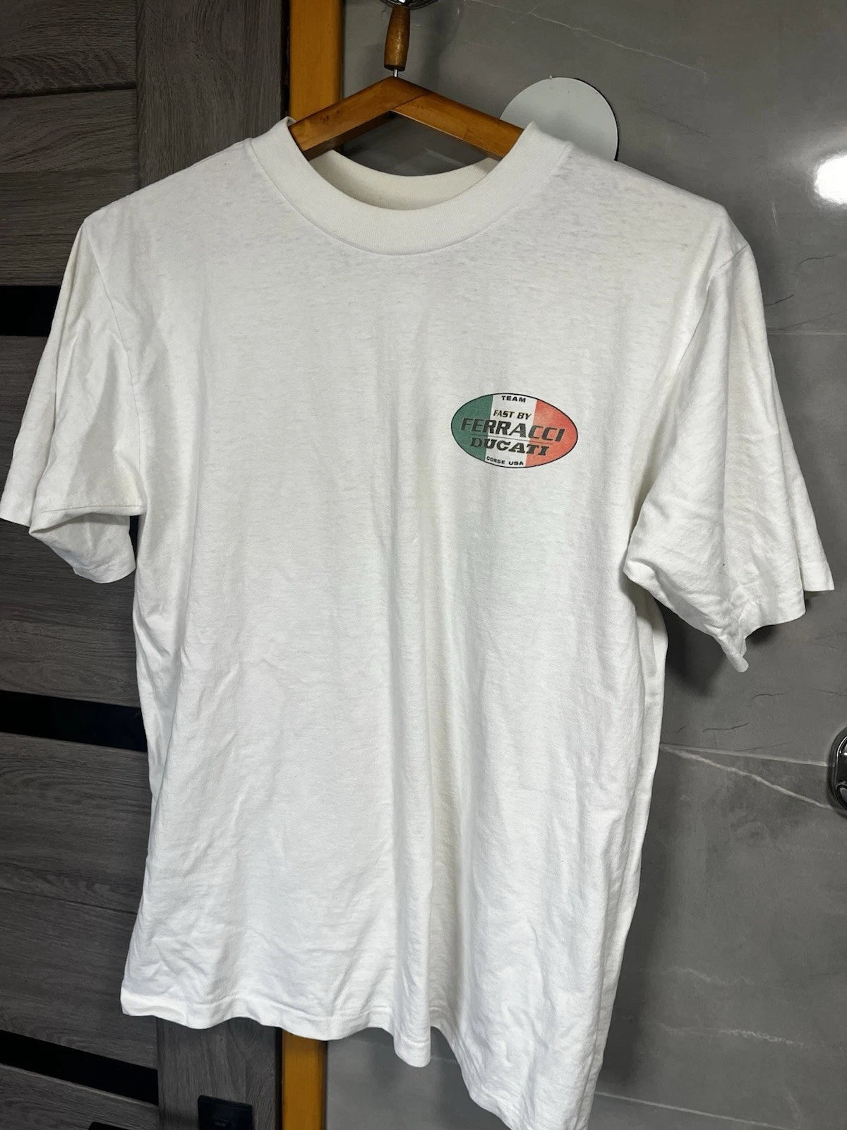 ferracci ducati T-shirt Merch 80-s