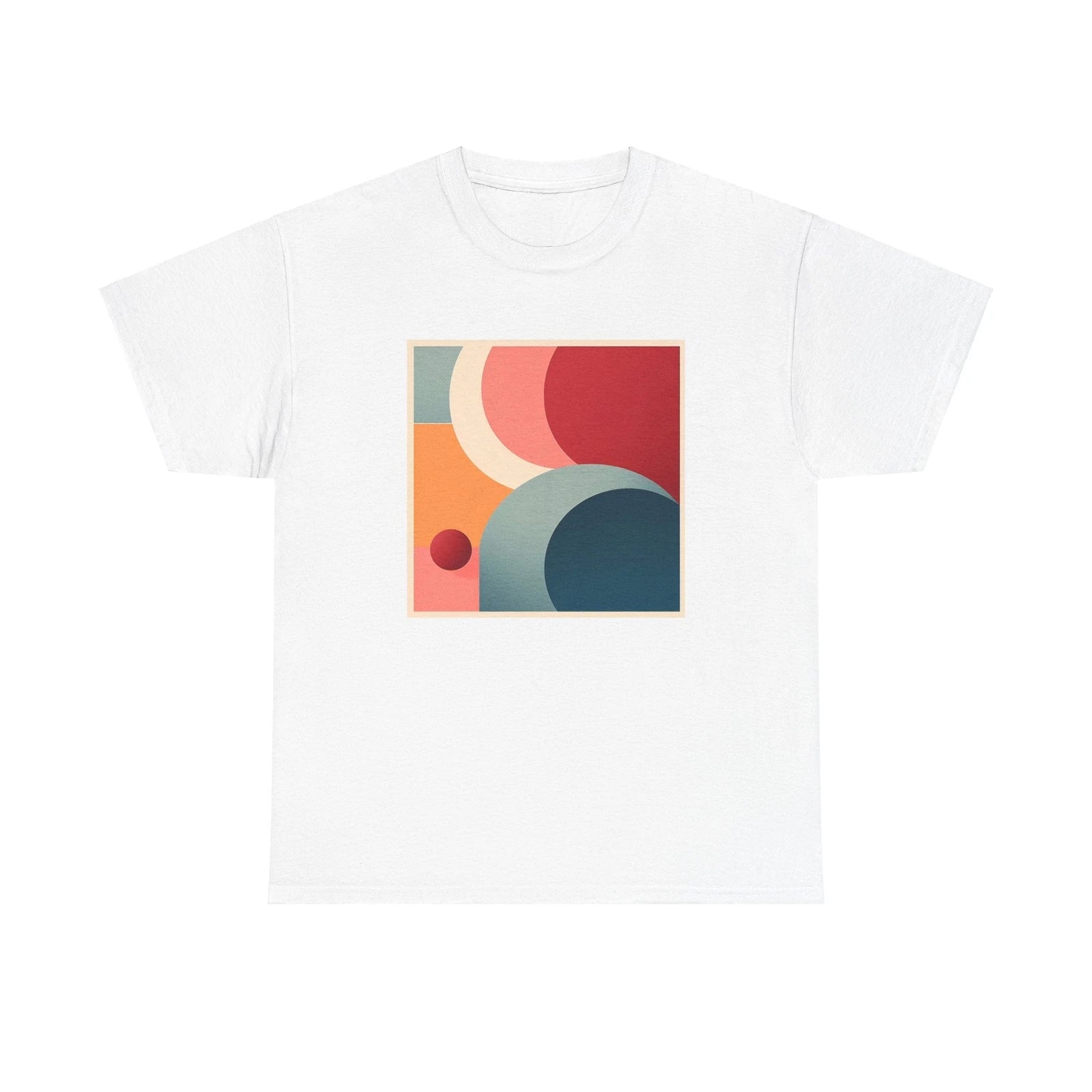 Abstract Minimalist Unisex Tee, Cotton T-shirt, Neutral Gender Shirt, Simple