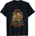 Forest Floor Treasure Hunter Mushroom Foraging T-Shirt Image 1 of 2