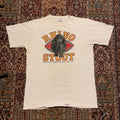 VTG 80s 90s Crazy Shirts Hawaii Rhino Stout white beer alcohol promo tee shirt L