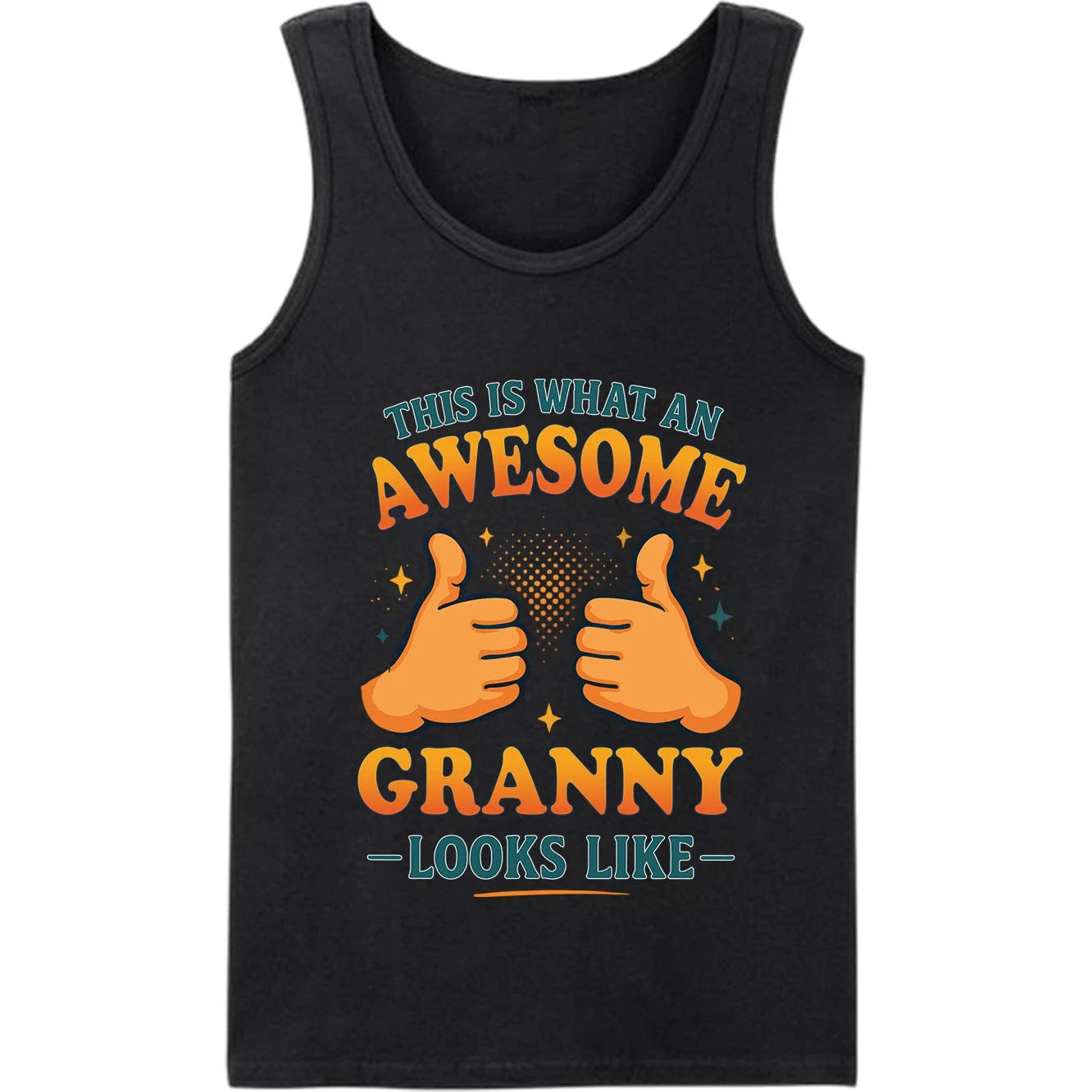 This is What an Awesome Granny Looks Like Vest - Gift for Men, Women, Kids