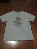 Snow Peak XL Gray T-Shirt Outdoor Sports Athletic Aromatic