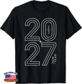 Happy New Year 2027 Celebration Eve Party Men Women Kids T-Shirt D2 Image 1 of 4