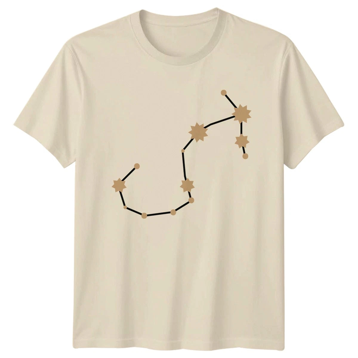 Scorpius Constellation Minimalist Zodiac Sign T-Shirt Constellation Astrology