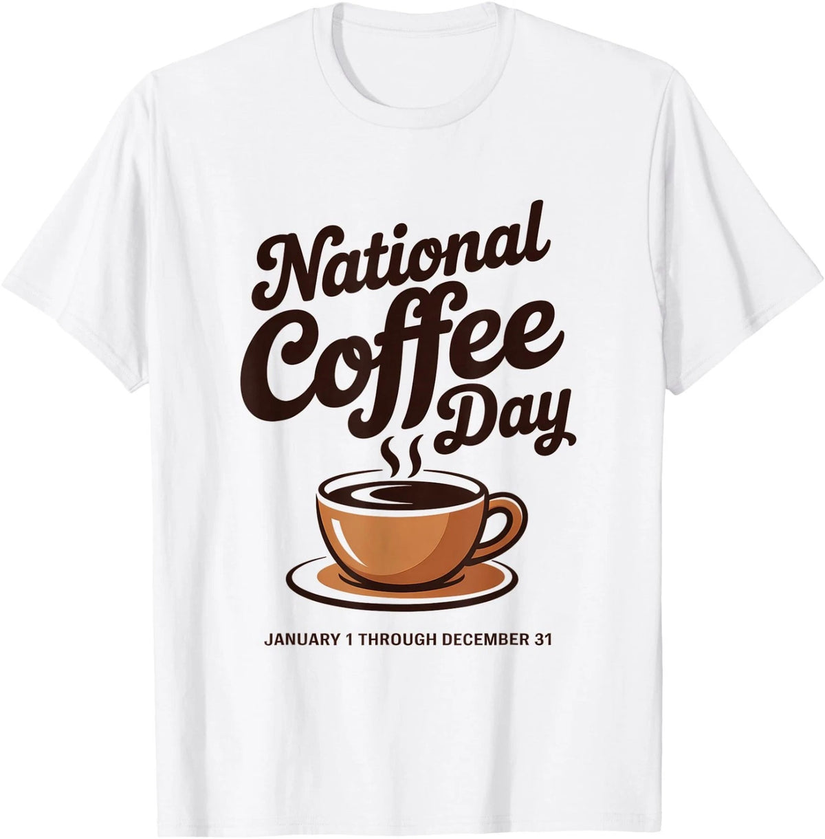 National Coffee Day Caffeine Humor Barista T-Shirt