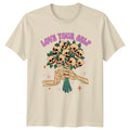 Love Your Self Womens T-Shirt Skeleton Aesthetic Mental Health Mothers Day