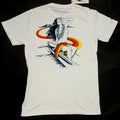 Lightning Bolt T Shirt Outrigger Pocket T Egret 100% Cotton Retro Styled