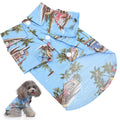 Pet Hawaiian Shirt Cool Breathable Hawaiian Beach Print Dog Summer Camp T Sh HG5