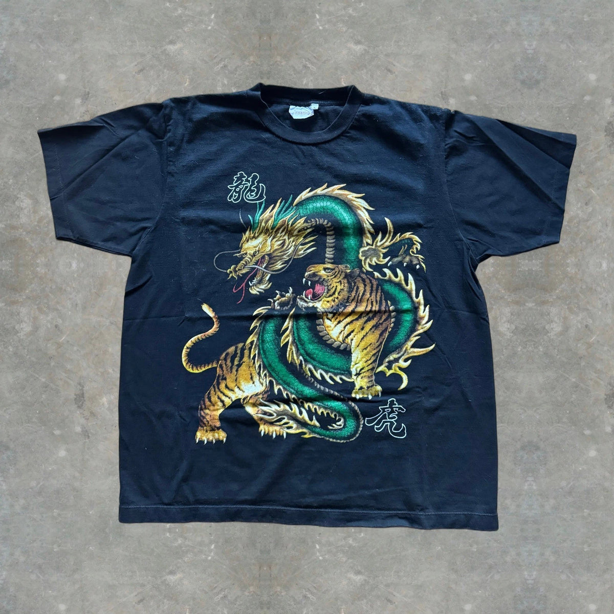Vintage Y2K Dragon Tiger Tee