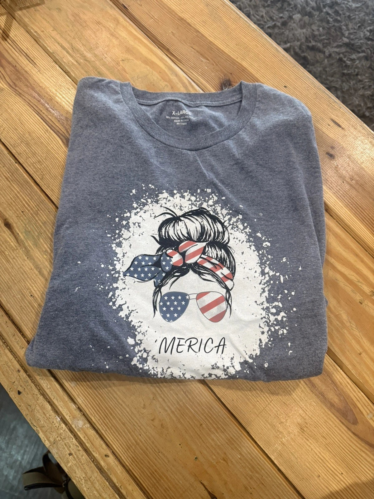 In My American Girl Era Retro 4th of July America Unisex T-Shirt 4