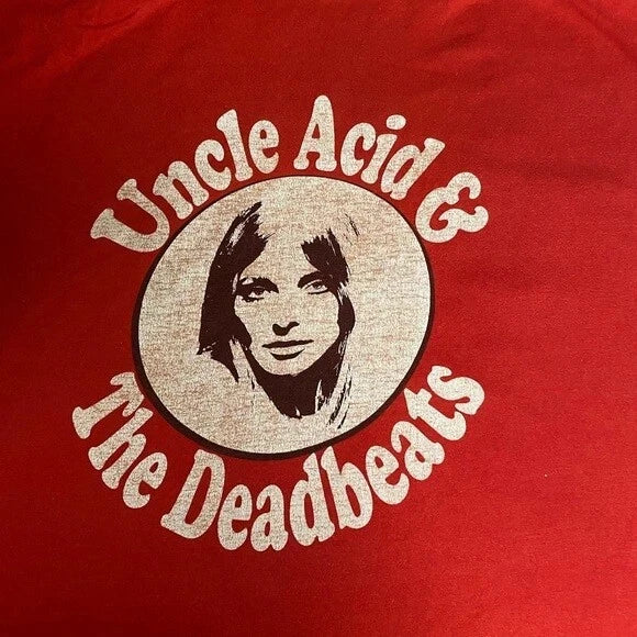Uncle Acid And The Deadbeats Band Classic Retro Red All Size Shirt Image 1 of 4