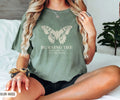 Dark Academia Shirt - Burning the Midnight Oil with the Moths Comfort Colors Tee