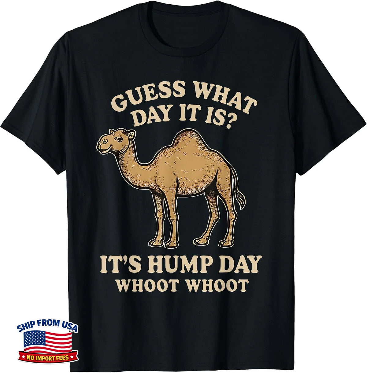 Hump Day Camel Guess What Day Is Meme T-Shirt Funny Grandmother Gift