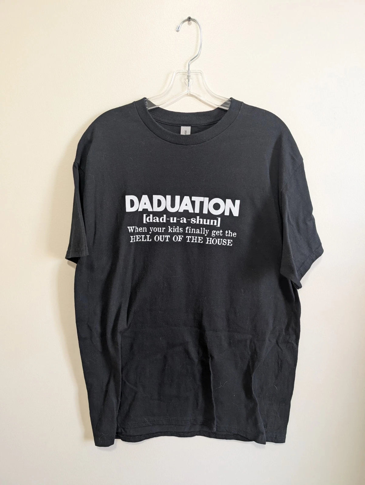 NWT Men's Size Large Dad Joke Funny Humor T-Shirt Tee Short Sleeve