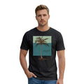 Palm Tree T-Shirt Men's Tropical Beach Graphic Tee Summer Holiday Aesthetic Top