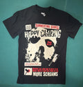 Friday The 13th Happy Camping Jason T-Shirt Size S Black
