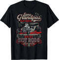 Vintage Hot Rod Grandpa Gift Unisex T-Shirt