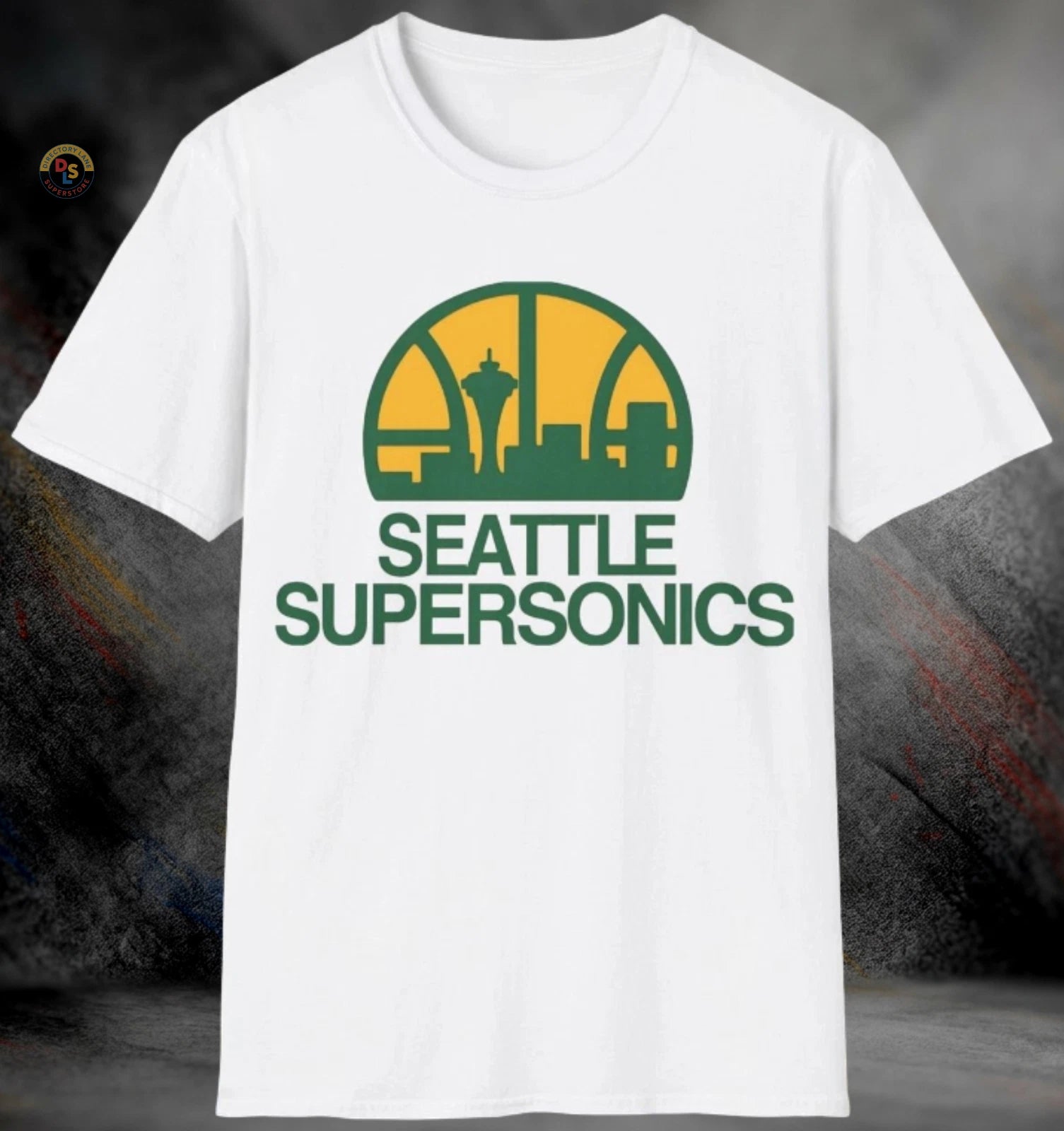 Seattle SuperSonics NBA Defunct Retro Basketball T-Shirt | Softstyle Tee