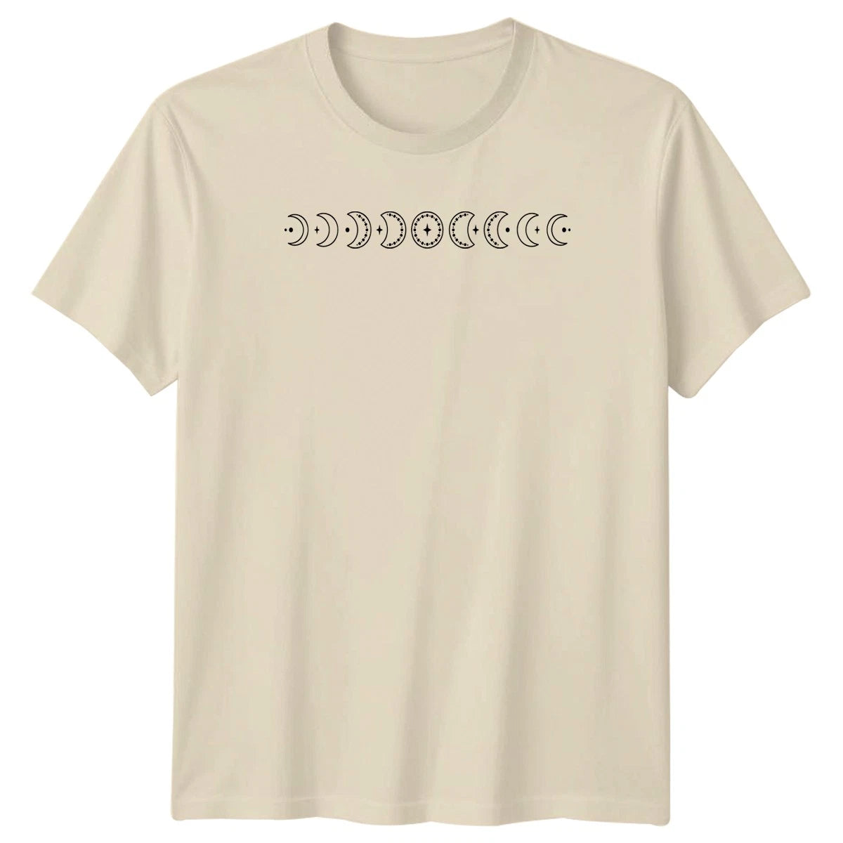 Moon Phases Celestial Aesthetic Design T-Shirt Moon Phases Celestial Birthday