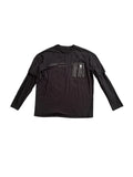 Mavi Men’s Large Layered Long Sleeve T-Shirt Black Cotton