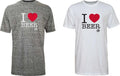 Von Zipper Men's I Heart Beer T-Shirt