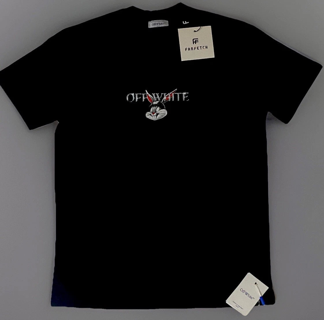 OFF WHITE T-Shirt Classic Beautiful Thick Quality,NWT (M) Medium