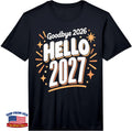 Men's Goodbye 2026 Hello 2027 New Year Celebration Design Performance T-Shirt