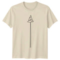 Minimalist Mushroom Fungi Art T-Shirt Mushroom Birthday Gift For Him And Her