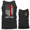Christ Is King Revelation 19:16 Christian Faith Cross Religious Tank Top