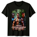 Arnold Schwarzenegger Movie Poster Inspired T-Shirt Retro Tee Unisex